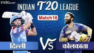 LIVE IPL SCORE, DC vs KKR: कोलकाता ने टॉस जीतकर चुनी गेंदबाजी